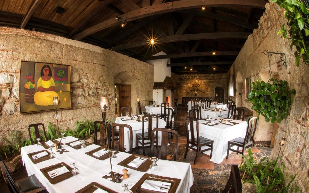 فندق موسيو كاسا سانتو دومينغو أنتيغوا غواتيمالا المظهر الخارجي الصورة Interior of the restaurant